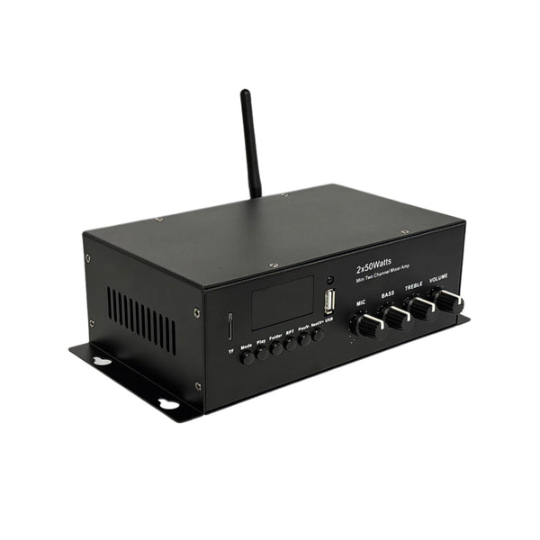 Wi-Fi Hi-Fi Amplifier 2x50W - AirPlay & Bluetooth