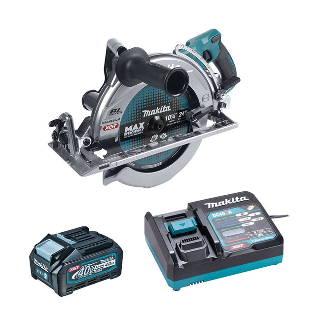 Makita 40V Max XGT Brushless 10-1/4" Circular Saw w/ 4.0Ah Battery