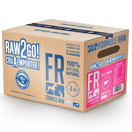 FORMULA RAW R2G BEEF 18X1LB