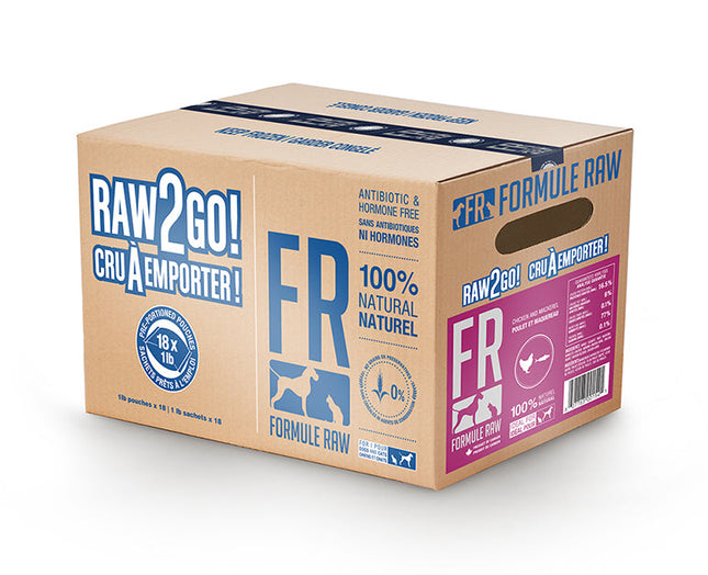 FORMULA RAW R2G CHIC/MACK 18X1LB