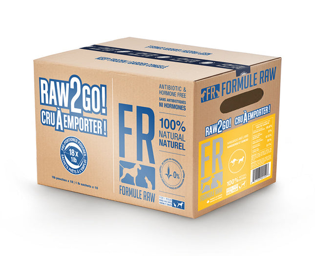 FORMULA RAW R2G KANG/LAMB 18X1LB