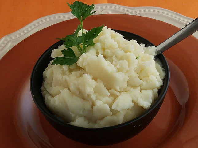 Roasted Garlic Smashed Potatoes