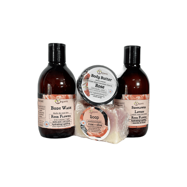 Rose Gift Lotion+ Wash. 2pc - Just Simcoe