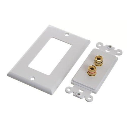 Wall Plate for 1 Speaker - TEXONIC AV Inc