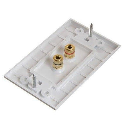 Wall Plate for 1 Speaker - TEXONIC AV Inc