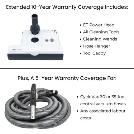 SEBO Deluxe Central Vacuum Kit - JustSimcoe.ca