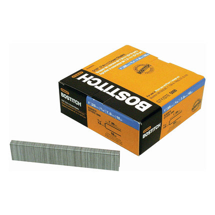 Bostitch 5/16" x 1-1/8"Staples 3M/BOX Plasti Top Staple