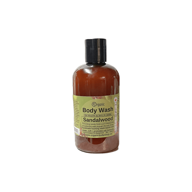 Sandalwood Body Wash. Woody fresh - Just Simcoe