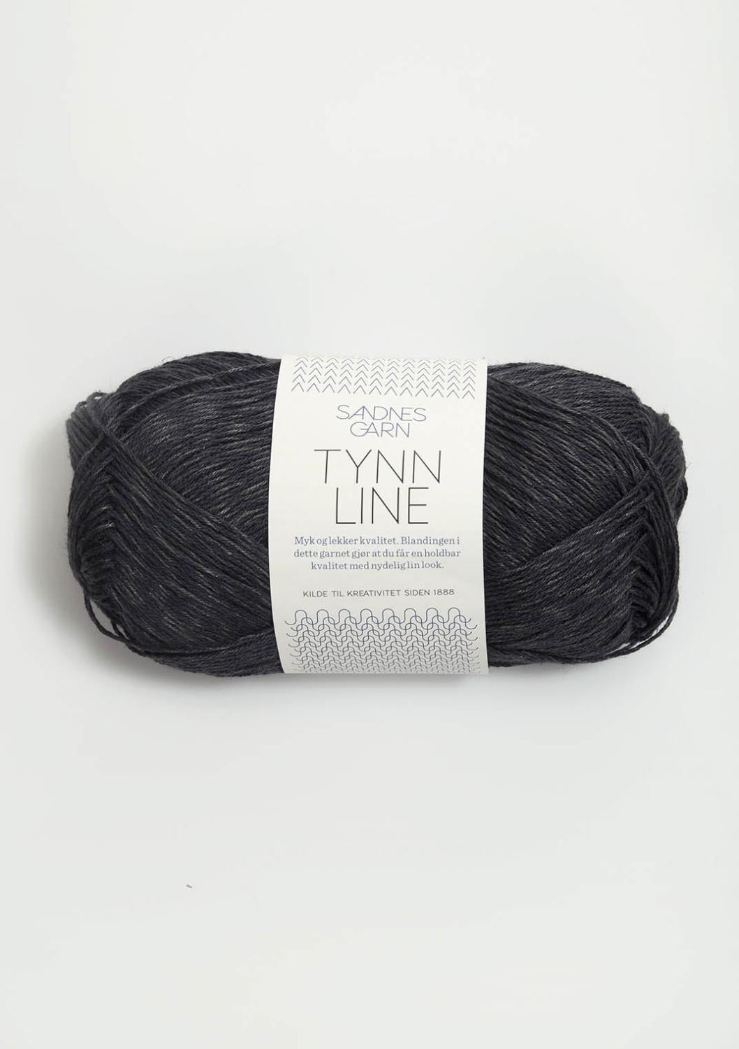 SandnesGarn Tynn Line - 6080 Slate