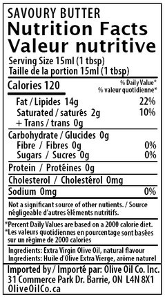 Butter Olive Oil - JustSimcoe.ca