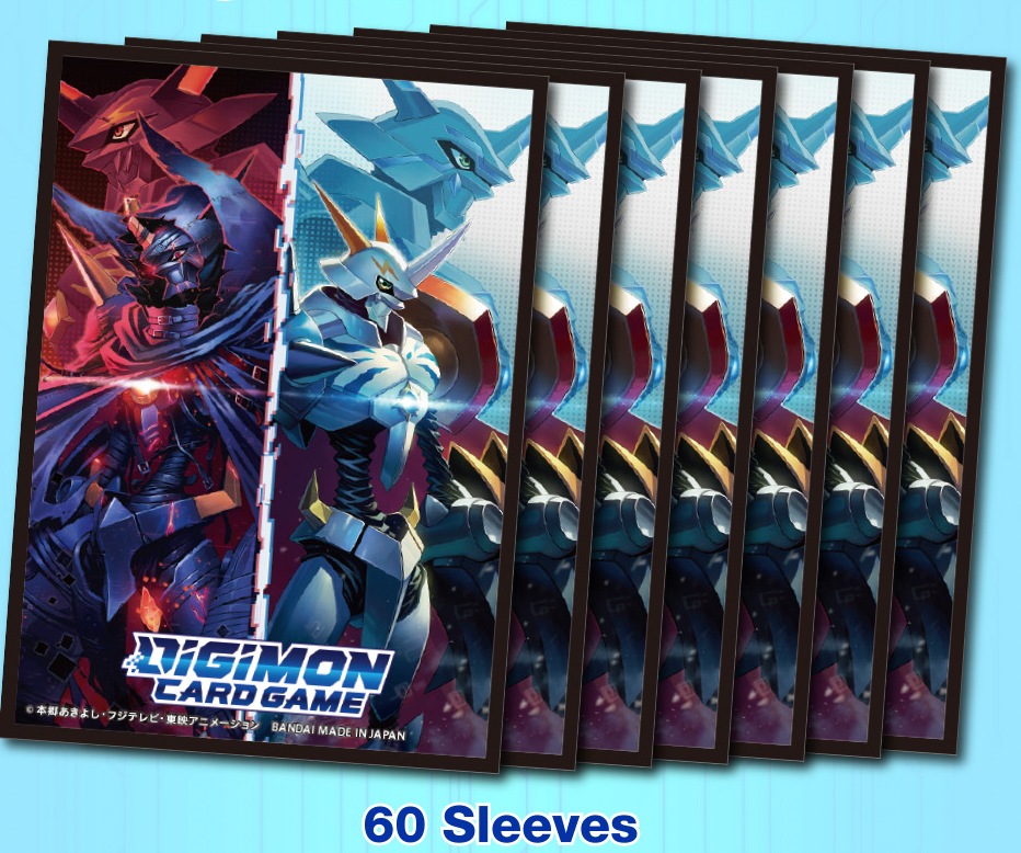 Digimon TCG: Official Sleeves - Tamer's Set 2 (60-Pack)