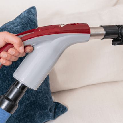 Handle replacement with button lock for Retraflex retractable hose - JustSimcoe.ca