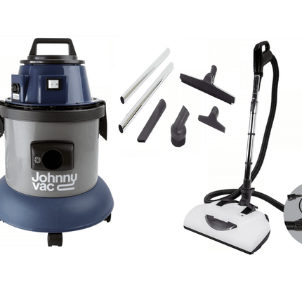 JOHNNYVAC JV125 w/ WESSEL Carpet & Bare floor Pkg - JustSimcoe.ca