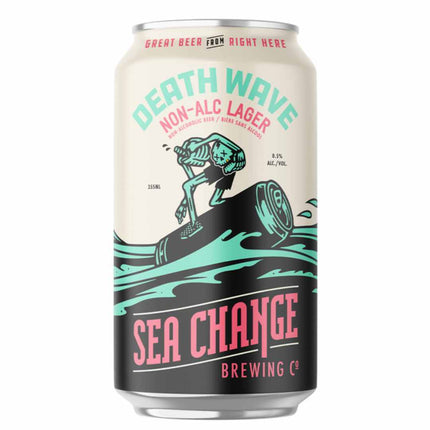 Sea Change Brewing Co. Death Wave Non - Alcoholic Lager - Just Simcoe