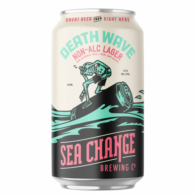 Sea Change Brewing Co. Death Wave Non - Alcoholic Lager - Just Simcoe