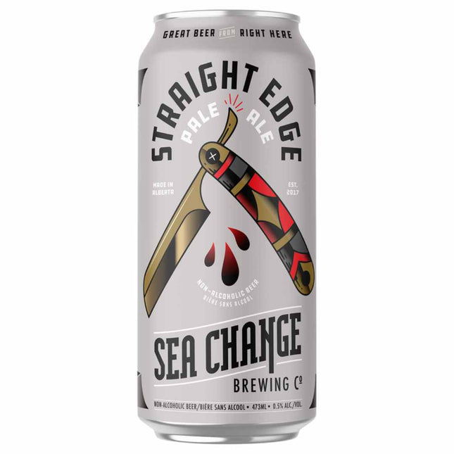 Sea Change Brewing Co. Straight Edge Non - Alcoholic Pale Ale - Just Simcoe