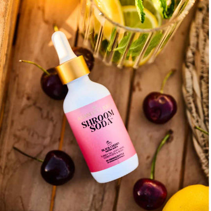 Black Cherry Shroom Soda