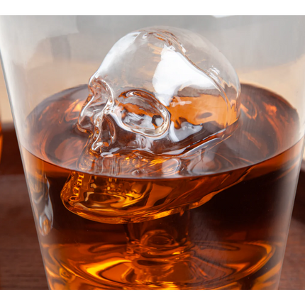 "Brain Freeze" Skull Decanter