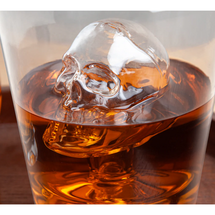 Brain Freeze Skull Decanter