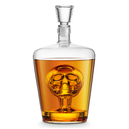 Brain Freeze Skull Decanter