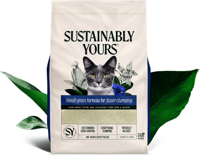 SUSTAINABLY YOURS CAT LITTER PLUS 13LB - Just Simcoe