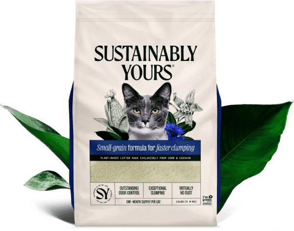 SUSTAINABLY YOURS CAT LITTER PLUS 13LB