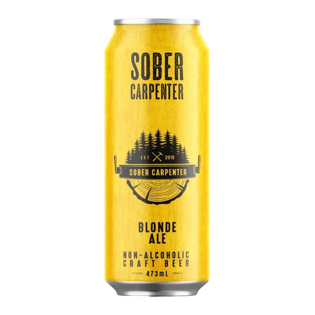 Sober Carpenter Non - Alcoholic Blonde Ale Craft Beer - Just Simcoe