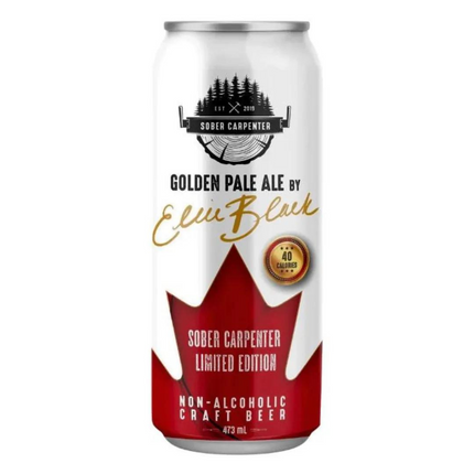 Sober Carpenter Limited Edition Non-Alcoholic Golden Pale Ale By Ellie Black