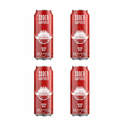 Sober Carpenter Non - Alcoholic Irish Red Craft Beer - Just Simcoe