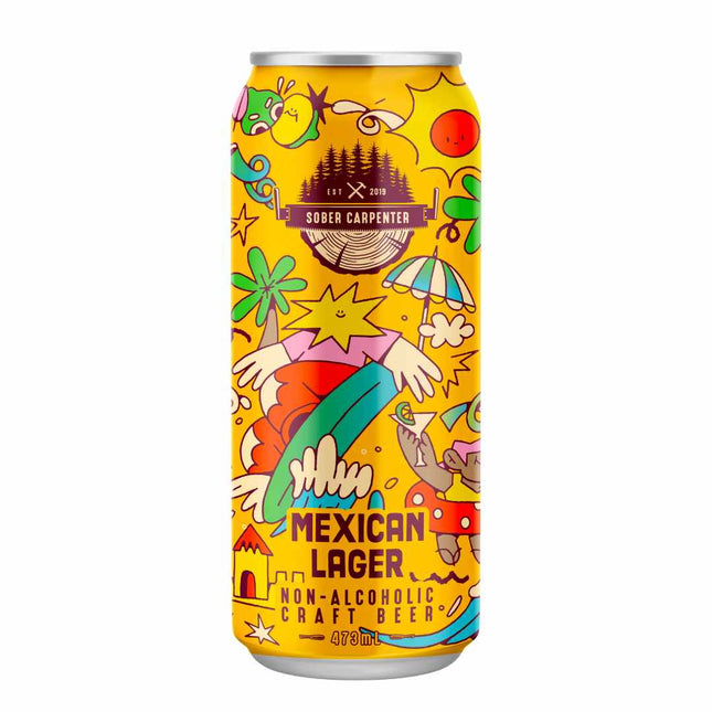 Sober Carpenter Non - Alcoholic Mexican Lager - Just Simcoe