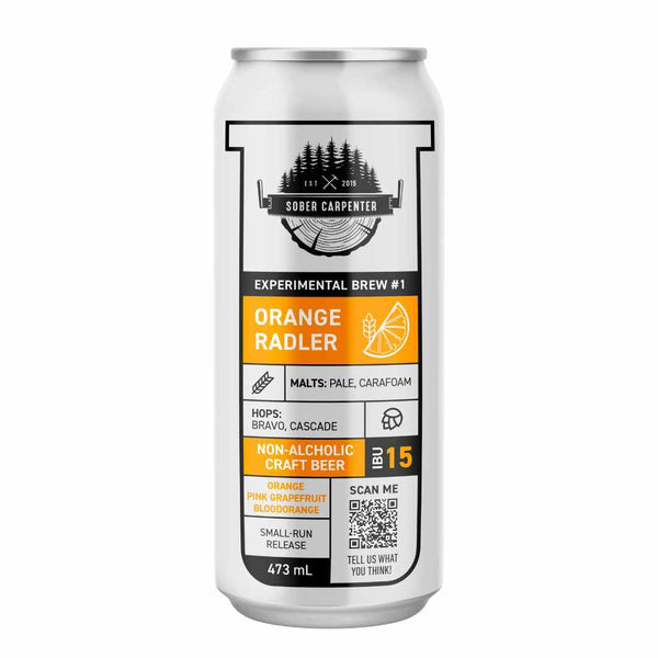 Sober Carpenter Non-Alcoholic Orange Radler  (Limited Edition Craft Beer)
