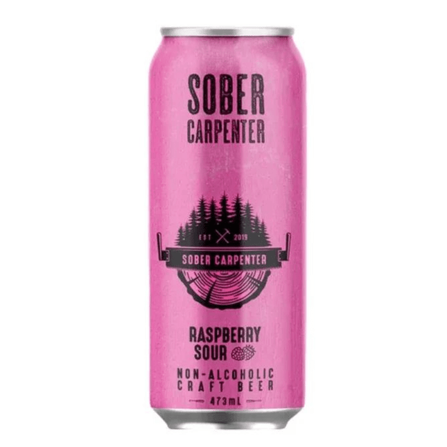 Sober Carpenter Non - Alcoholic Raspberry Sour Craft Beer - Just Simcoe