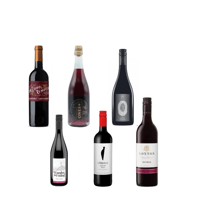 Sober Sampler: 6 Assorted Non - Alcoholic Red Wines - Just Simcoe