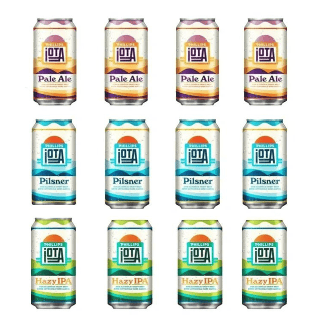 Phillips iOTA Sober Sampler: Mixed Variety 12 Pack - Just Simcoe