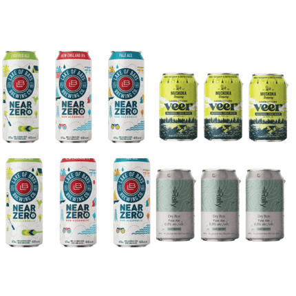 Sober Sampler: Muskoka Mixer Non - Alcoholic Beer 12 Pack - Just Simcoe