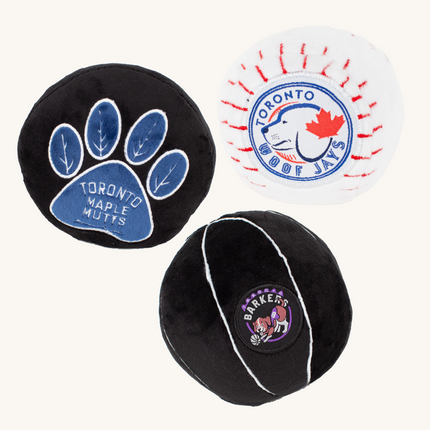 Sports Fanatics Pack Dog Toys