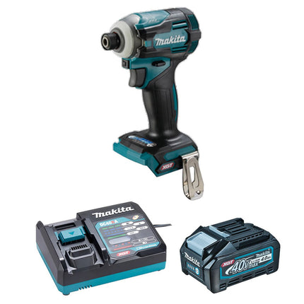 Makita XGT 40V (4.0Ah) Max Li-ion Brushless 1/4" Impact Driver Kit