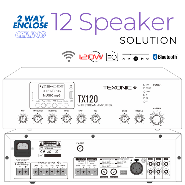 Transform Hospitality with Network Audio Streaming Sound Systems - TEXONIC AV Inc