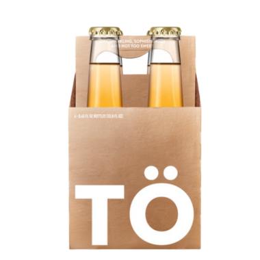 TÖST | 4 Pack Sparkling White Tea, Cranberry & Ginger (250 mL bottles)