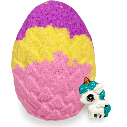 Unicorn Egg - Bath Bomb with Toy 133g - Just Simcoe