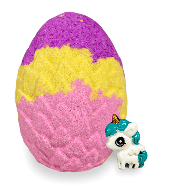 Unicorn Egg - Bath Bomb with Toy 133g - Just Simcoe