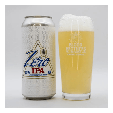 Blood Brothers Zero Non - Alcoholic IPA with Citra & HBC - 638 - Just Simcoe