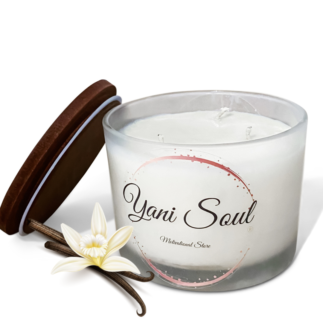 Yani Soul Luxury soy wax Candles Vanilla child glitter candle