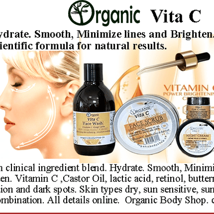 Vita C Natural Face Care - Travel Trial kit - Just Simcoe