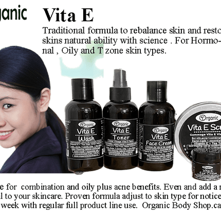 Vita E Face Wash. Citrus balance for hormonal skin. - Just Simcoe