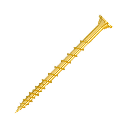 Strong-Drive WSV Subfloor Screw (Collated) — #9 x 2-1/2" T25, Yellow-Zinc (Qty: 1500)