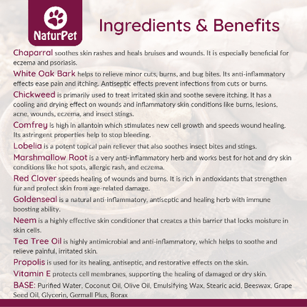 NATURPET PAW AND SKIN 60ML - Just Simcoe