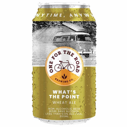 One For The Road Brewing Co. What's The Point? Non-Alcoholic Wheat Ale |355mL