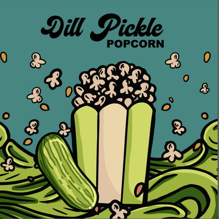 Dill Pickle Popcorn - Just Simcoe