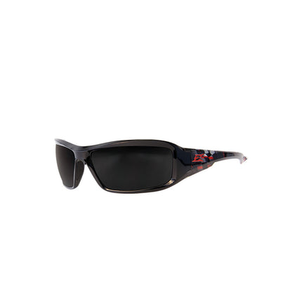Edge Brazeau Smoke Velocity Lens Safety Glasses